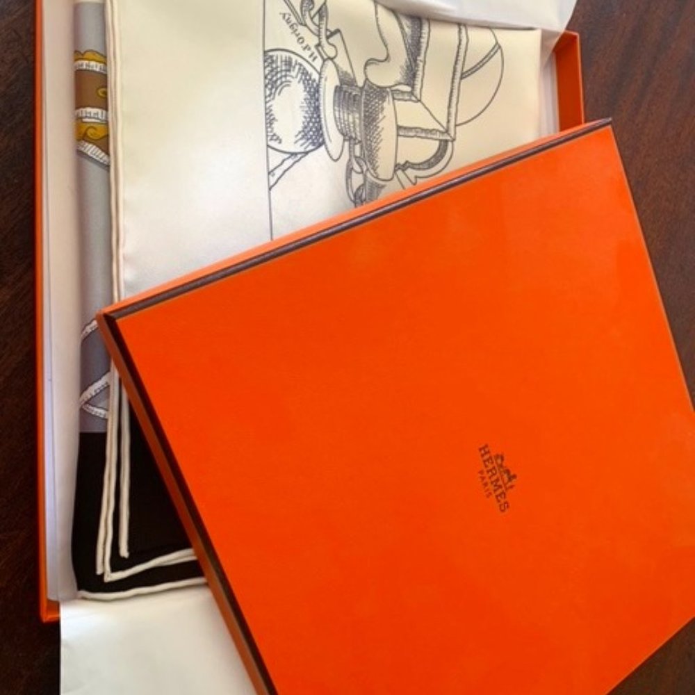 New Hermes Silk Scarf